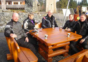 Kaffepause med udsigt til Bloksbjerg